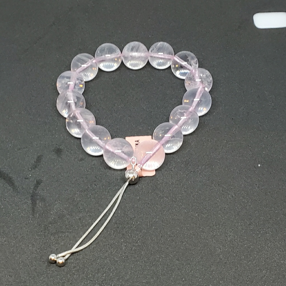 Rose Quartz adjustable bracelet